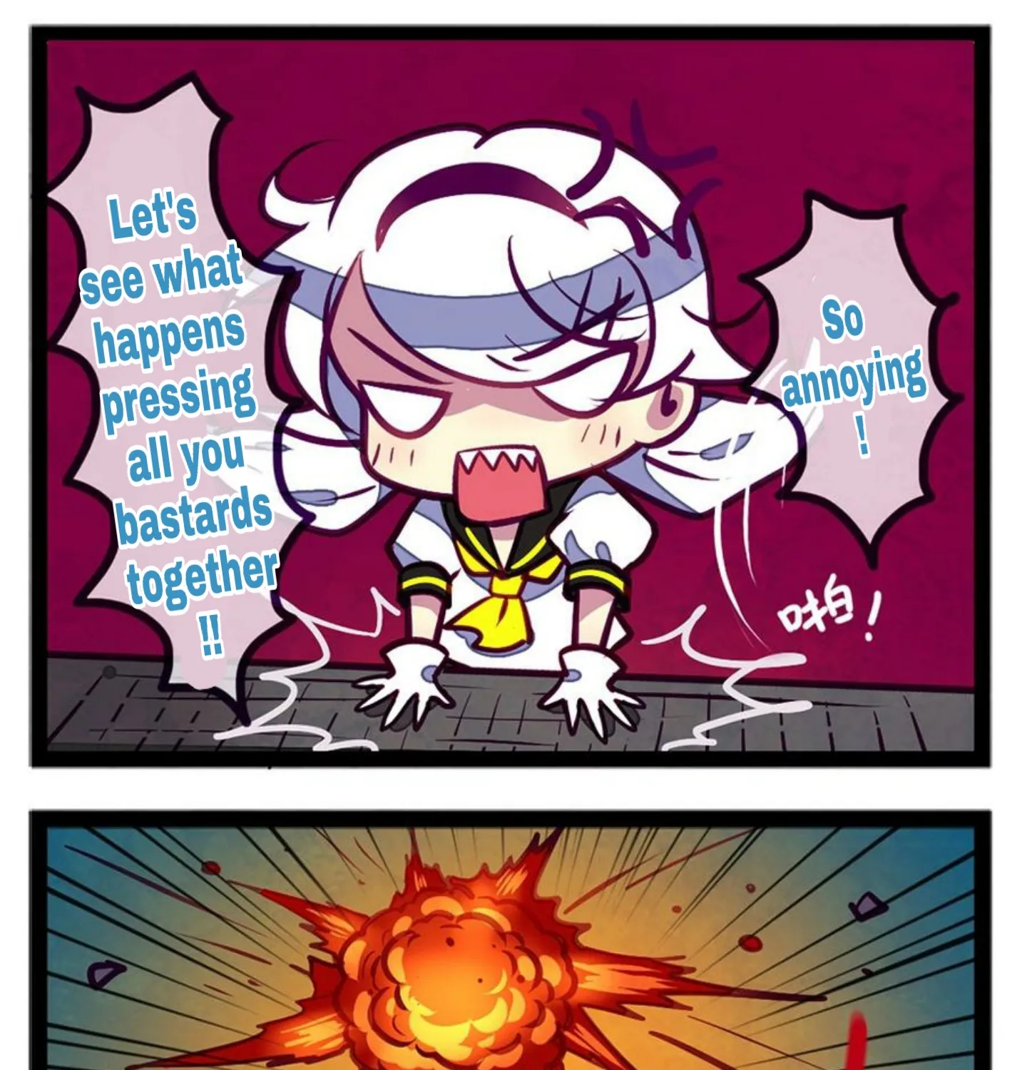 Houkai Gakuen 4-Koma Kainu Manga Chapter 41 Page 7