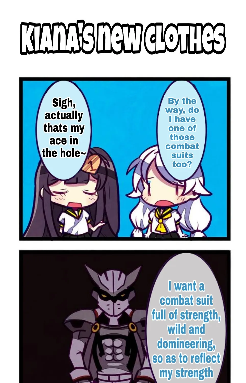 Houkai Gakuen 4-Koma Kainu Manga Chapter 16 Page 4