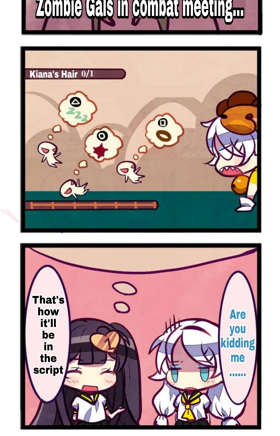 Houkai Gakuen 4-Koma Kainu Manga Chapter 16 Page 8