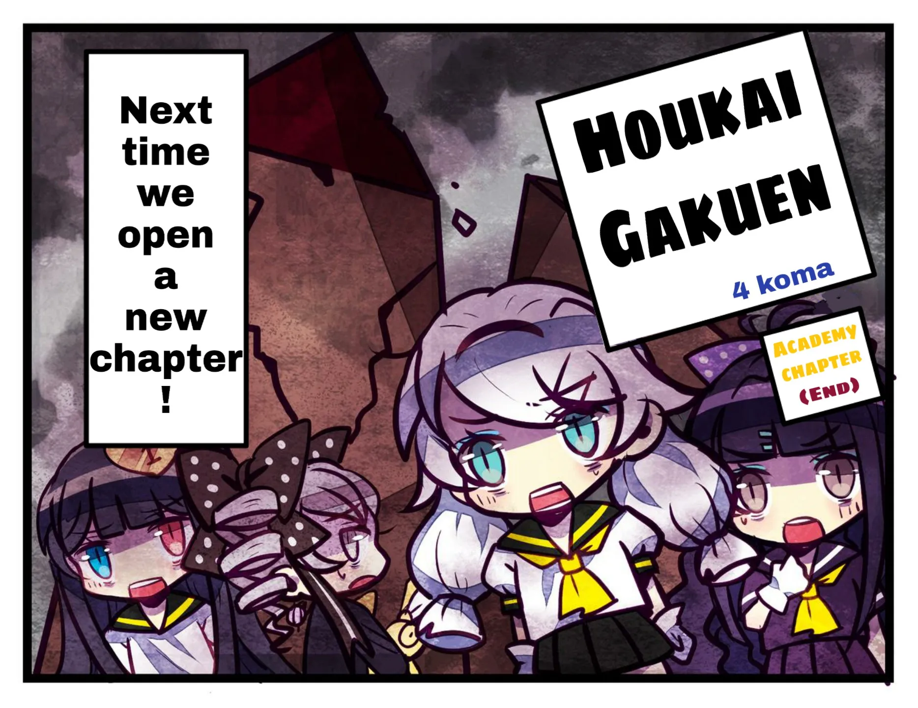Houkai Gakuen 4-Koma Kainu Manga Chapter 14 Page 10