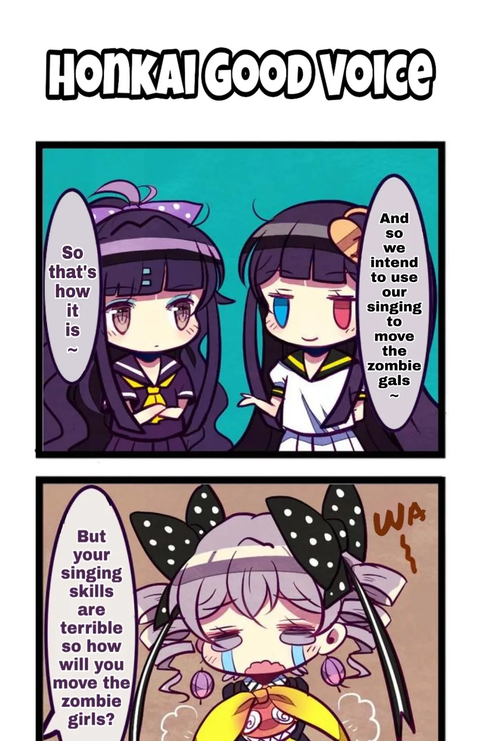 Houkai Gakuen 4-Koma Kainu Manga Chapter 13 Page 7
