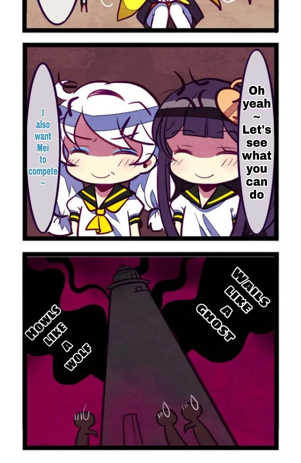 Houkai Gakuen 4-Koma Kainu Manga Chapter 13 Page 8