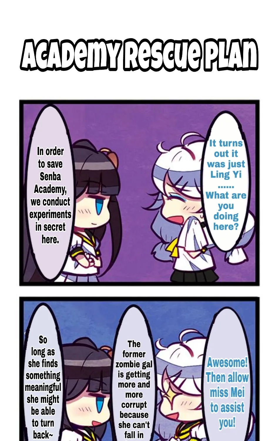 Houkai Gakuen 4-Koma Kainu Manga Chapter 12 Page 4
