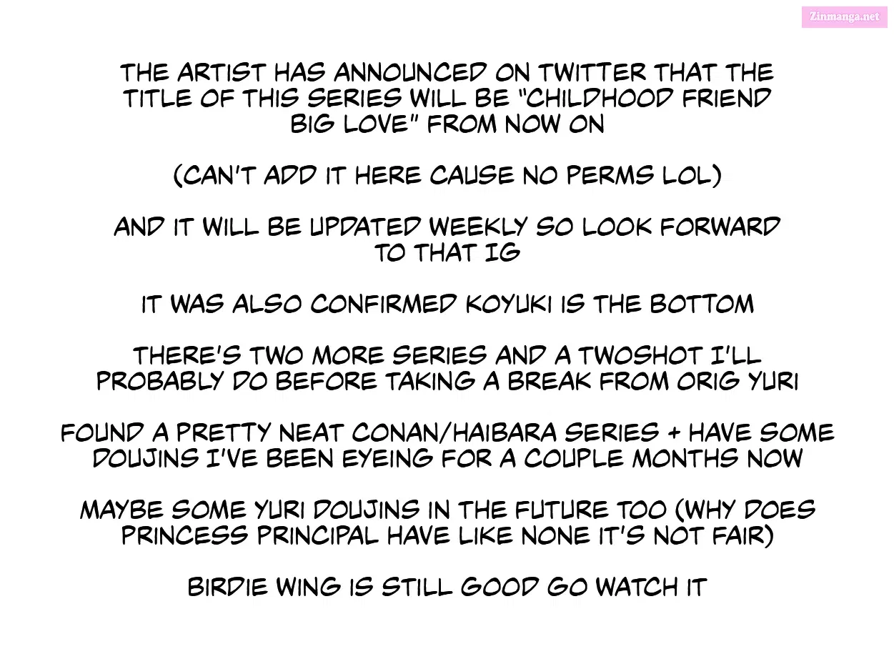 Childhood Friend, Big Love Kainu Manga Chapter 10.5 Page 2