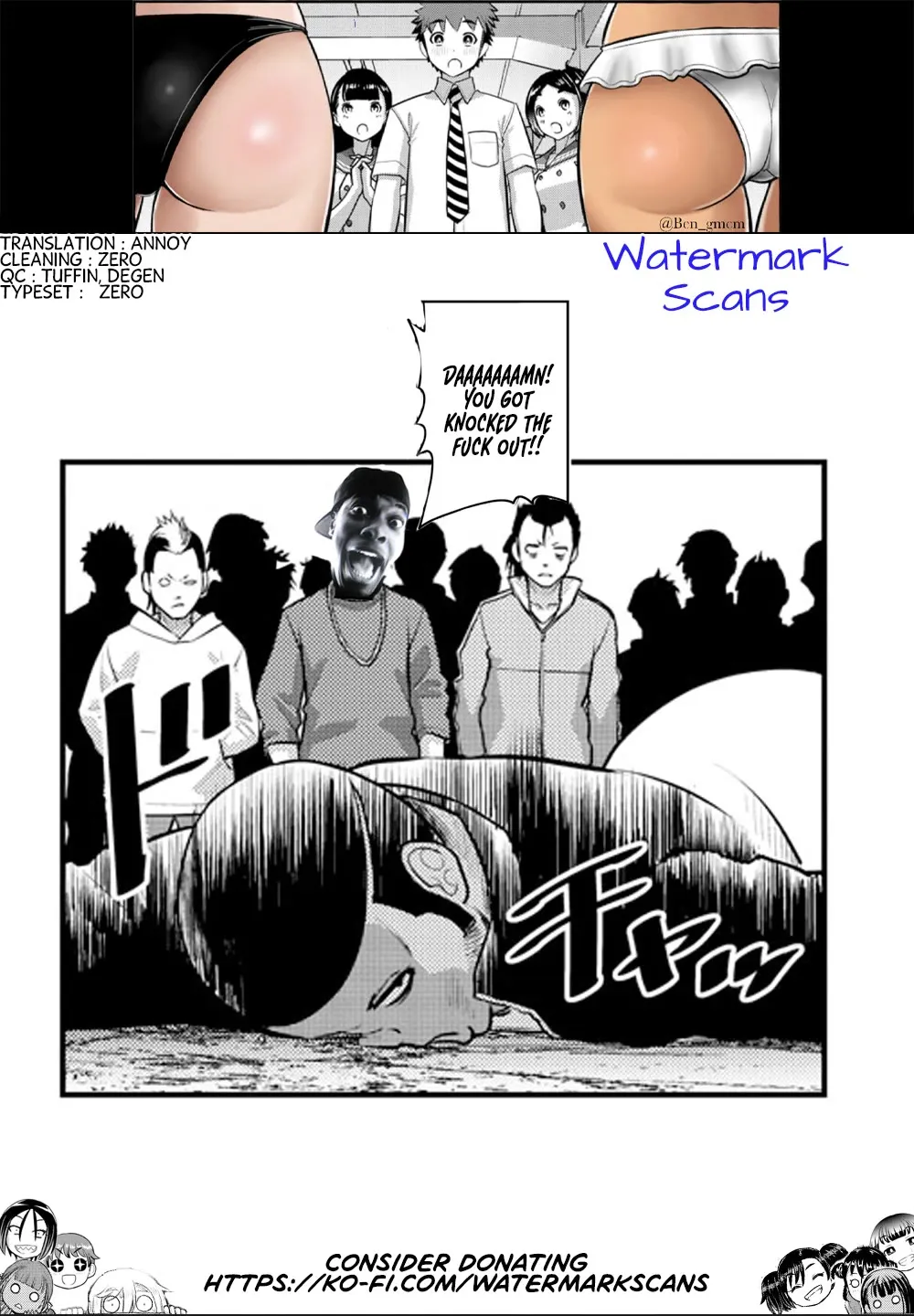 Yankee Jk Kuzuhana-Chan Kainu Manga Chapter 205 Page 21