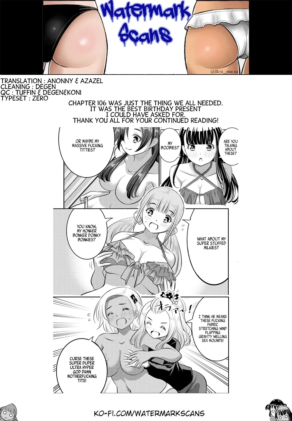 Yankee Jk Kuzuhana-Chan Kainu Manga Chapter 106 Page 21
