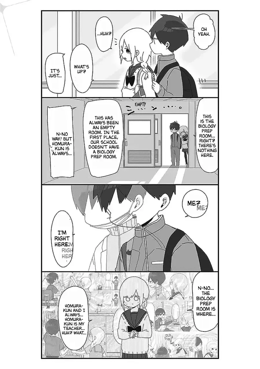 Homura Sensei is probably unpopular Kainu Manga Chapter 45 Page 3