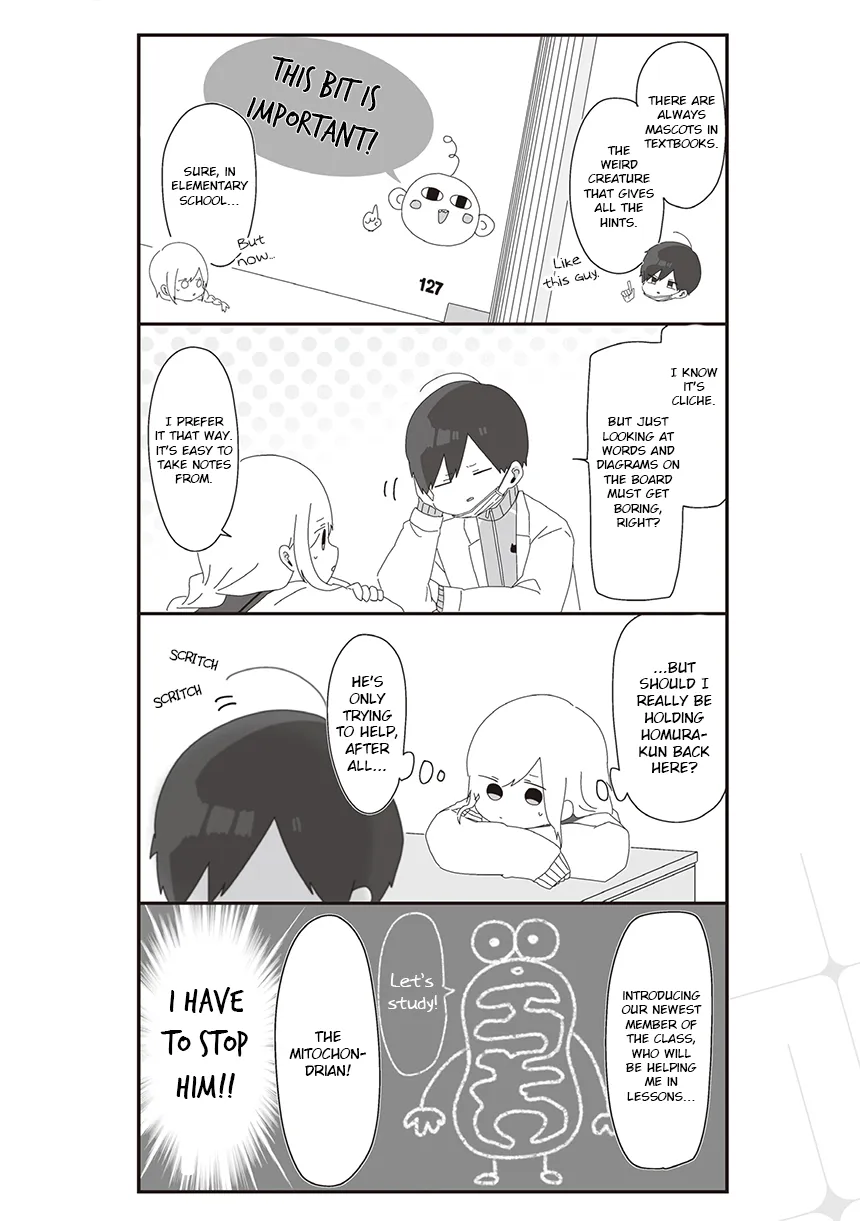 Homura Sensei is probably unpopular Kainu Manga Chapter 39 Page 2