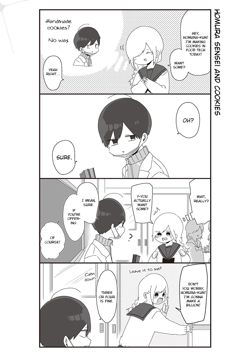 Homura Sensei is probably unpopular Kainu Manga Chapter 37 Page 1