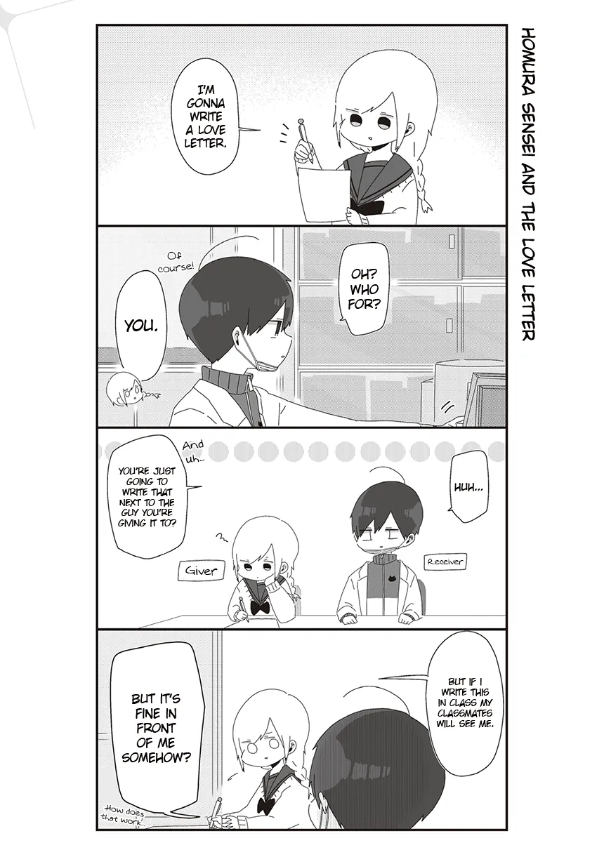 Homura Sensei is probably unpopular Kainu Manga Chapter 21 Page 1
