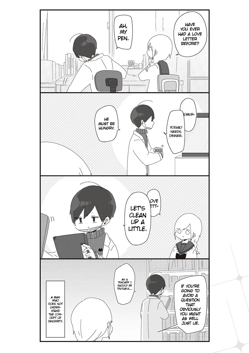 Homura Sensei is probably unpopular Kainu Manga Chapter 21 Page 2