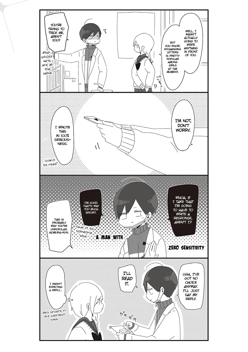 Homura Sensei is probably unpopular Kainu Manga Chapter 21 Page 3