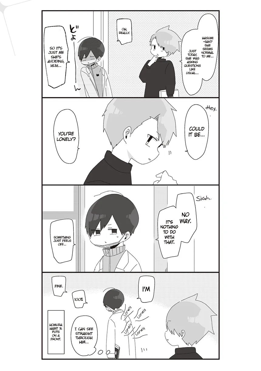 Homura Sensei is probably unpopular Kainu Manga Chapter 20 Page 3