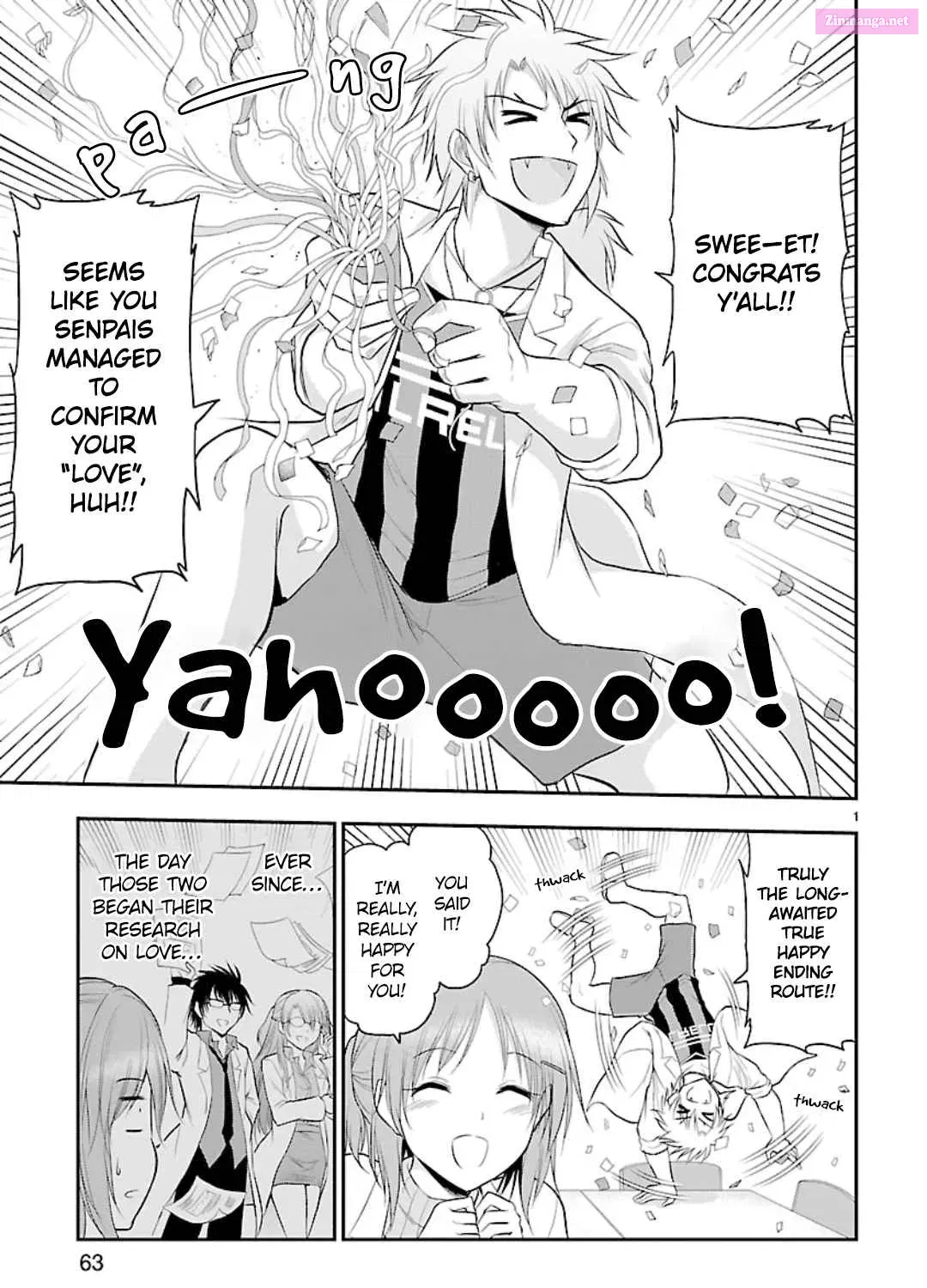 Rikei ga Koi ni Ochita no de Shoumei shitemita. Kainu Manga Chapter 43 Page 1