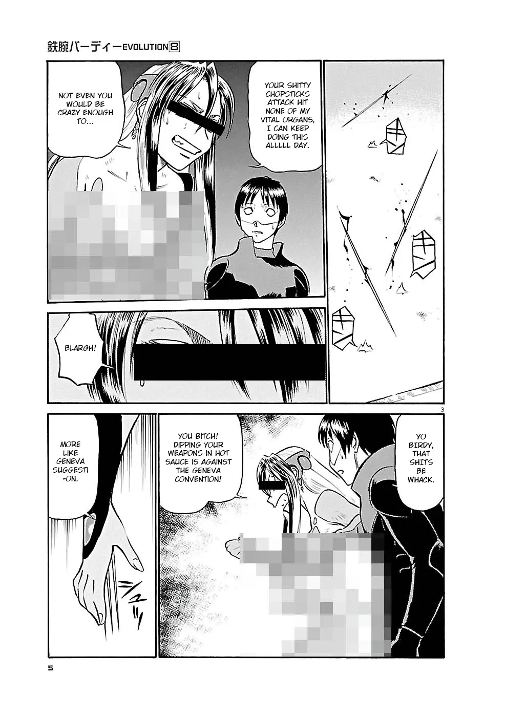 Birdy The Mighty Evolution Kainu Manga Chapter 77.1 Page 3