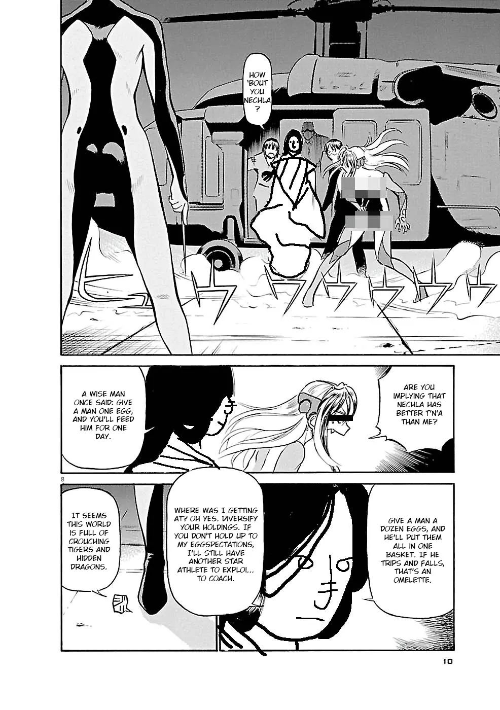 Birdy The Mighty Evolution Kainu Manga Chapter 77.1 Page 8