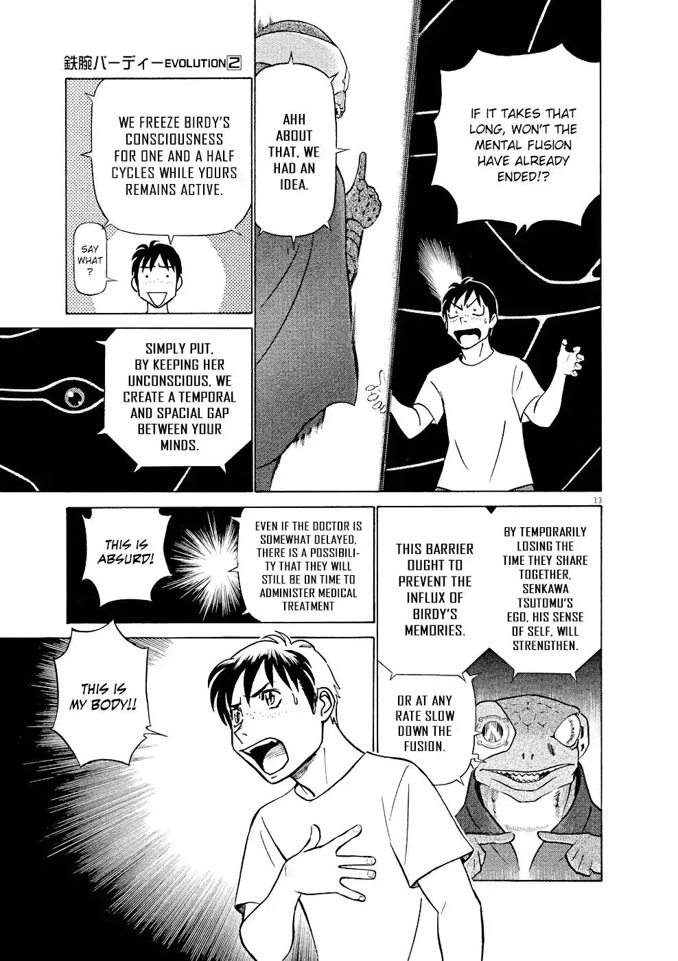 Birdy The Mighty Evolution Kainu Manga Chapter 14 Page 13