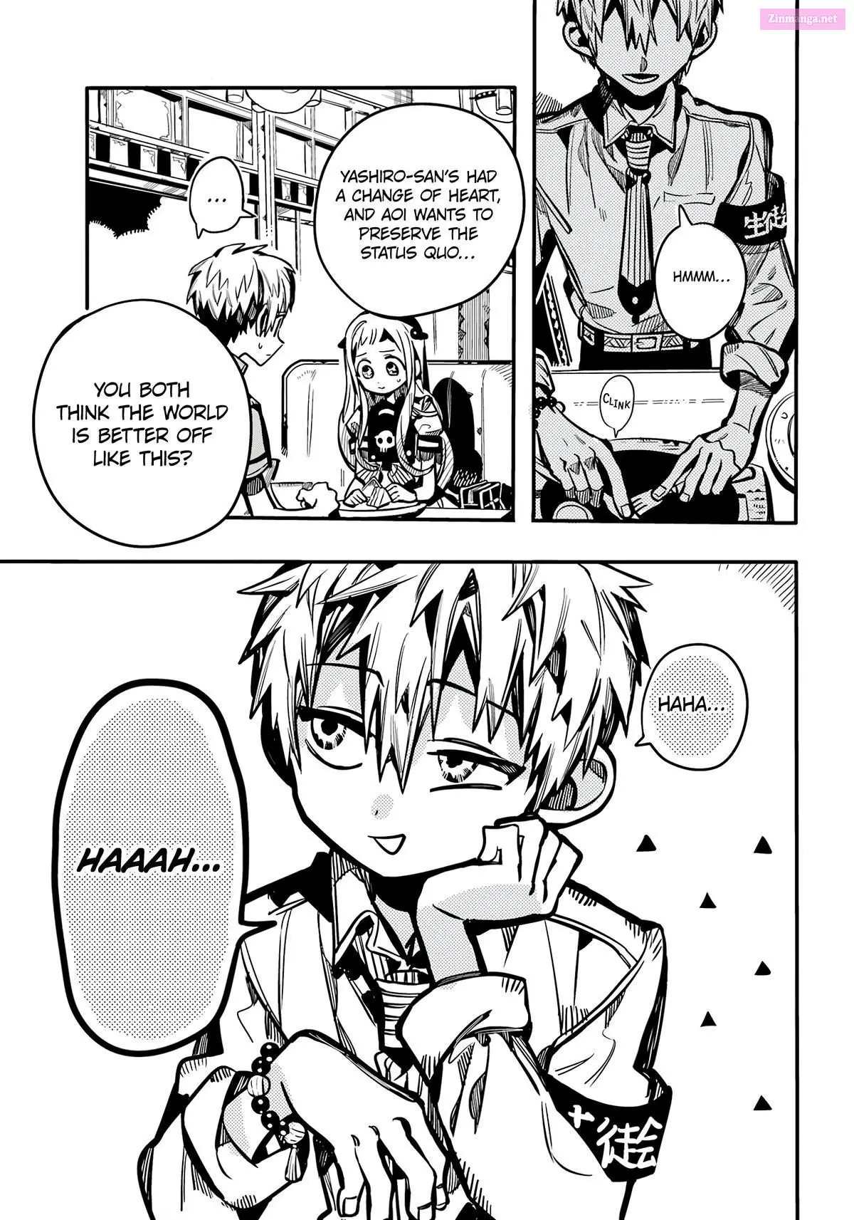 Toilet-bound Hanako-kun Kainu Manga Chapter 117 Page 14