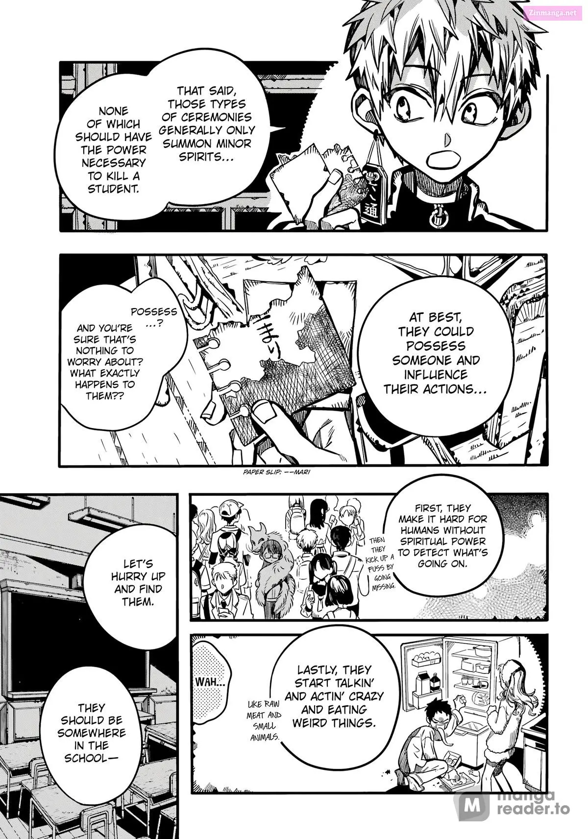 Toilet-bound Hanako-kun Kainu Manga Chapter 115 Page 28