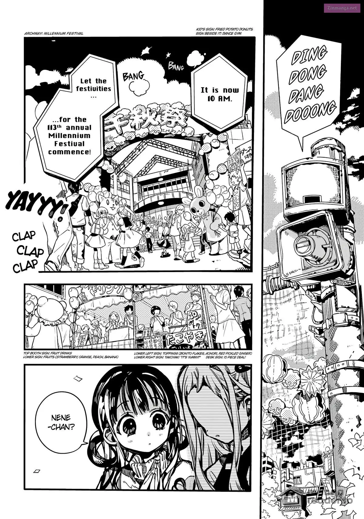 Toilet-bound Hanako-kun Kainu Manga Chapter 111 Page 34