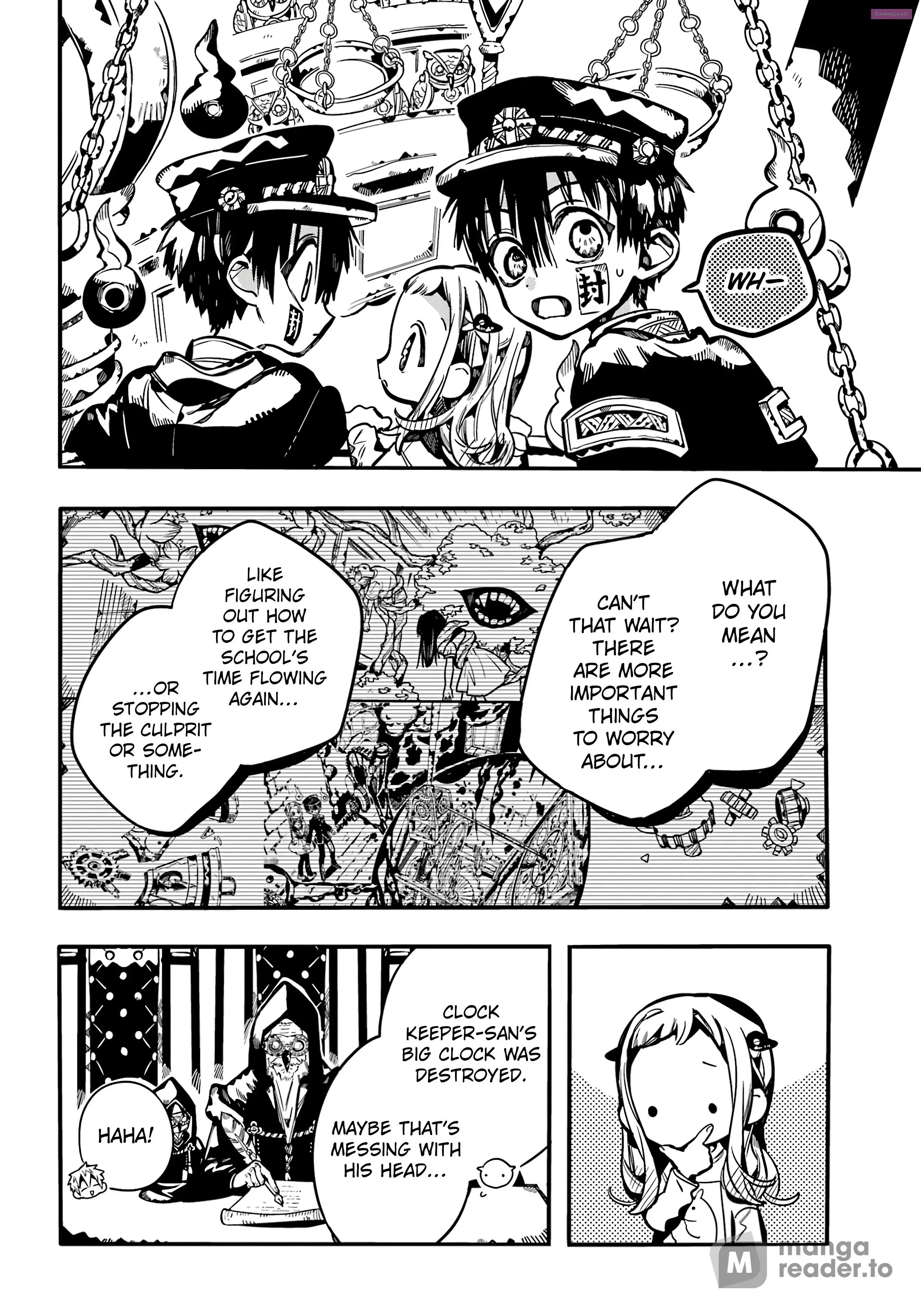 Toilet-bound Hanako-kun Kainu Manga Chapter 109 Page 4