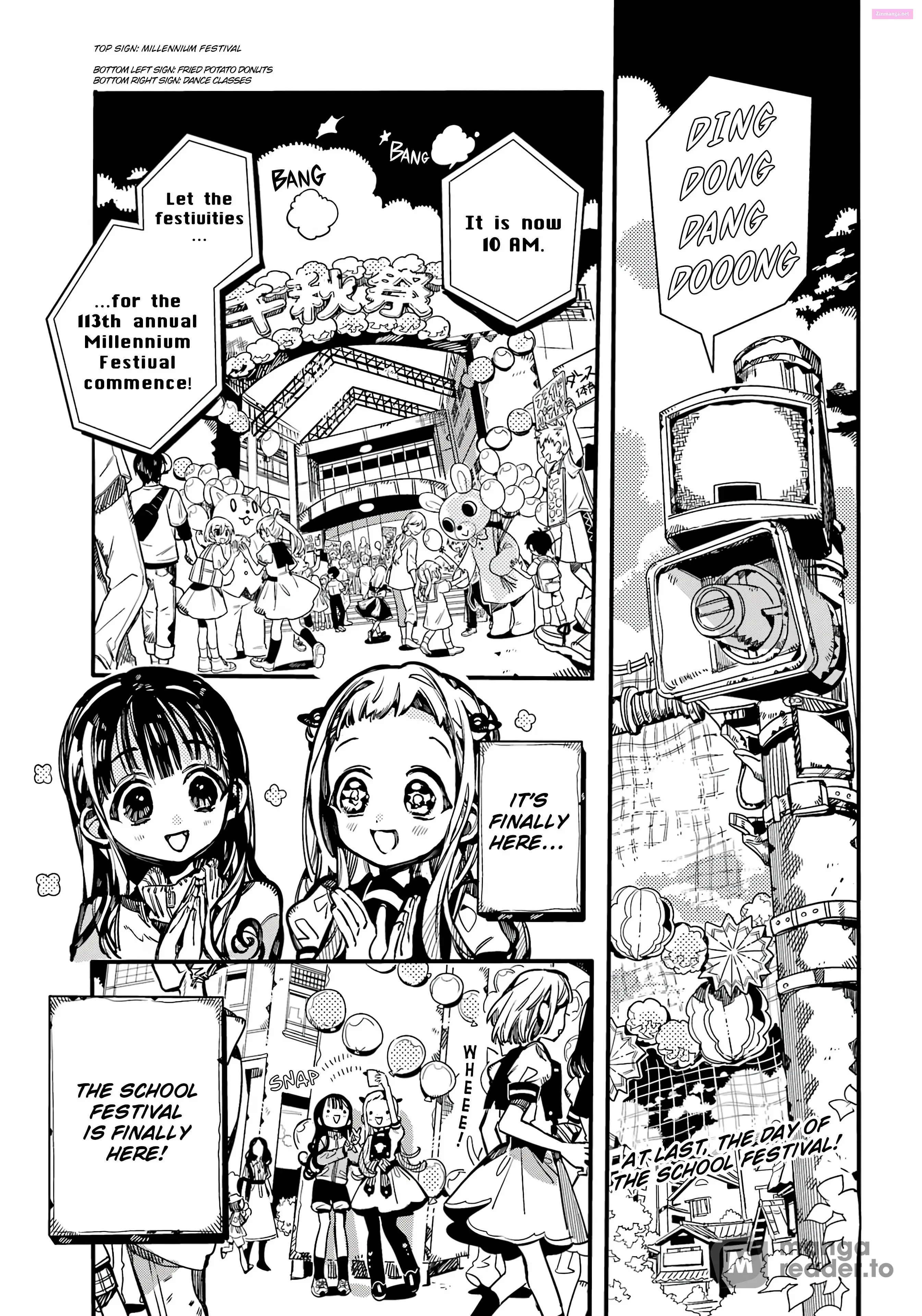 Toilet-bound Hanako-kun Kainu Manga Chapter 104 Page 1