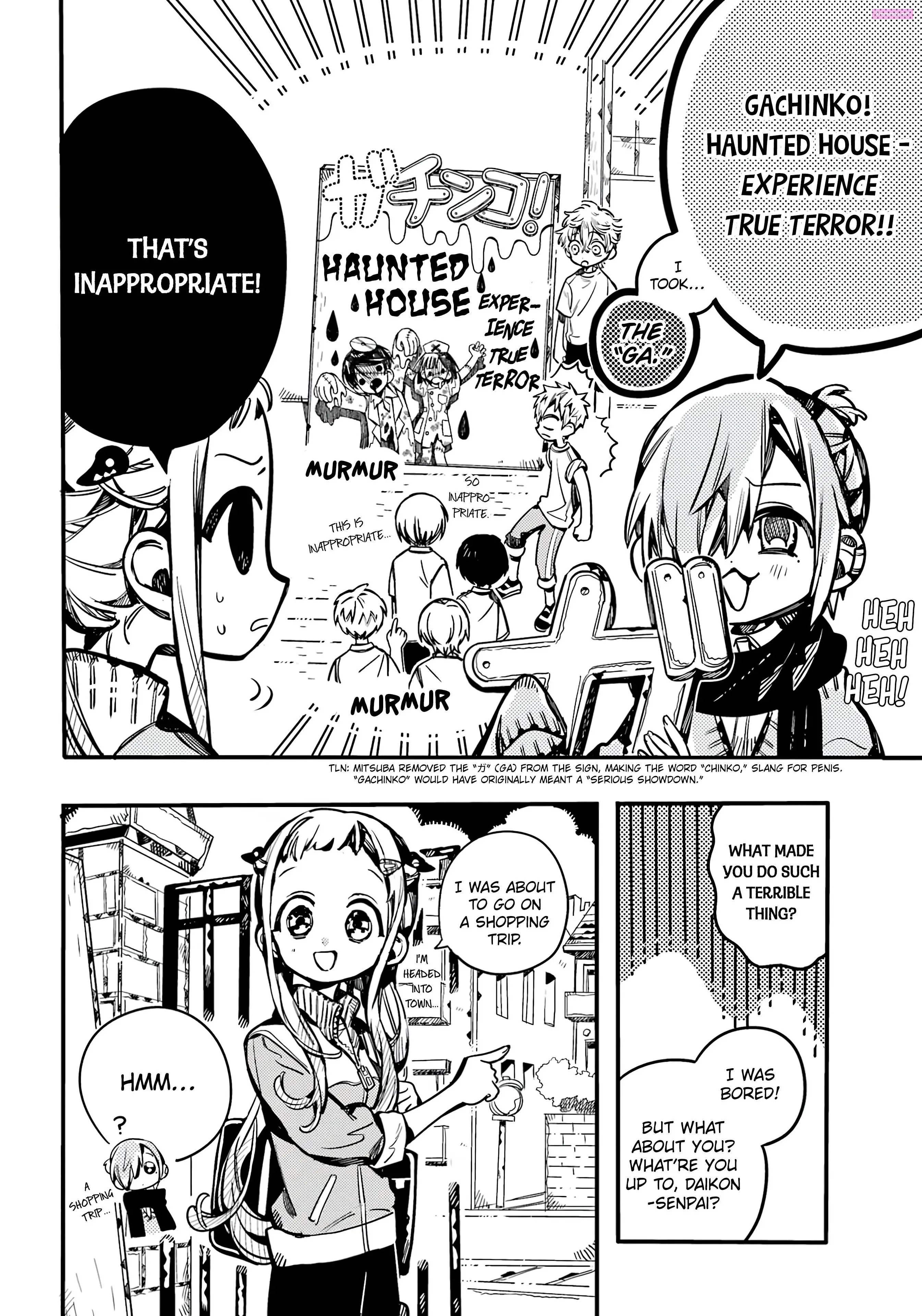 Toilet-bound Hanako-kun Kainu Manga Chapter 102 Page 6