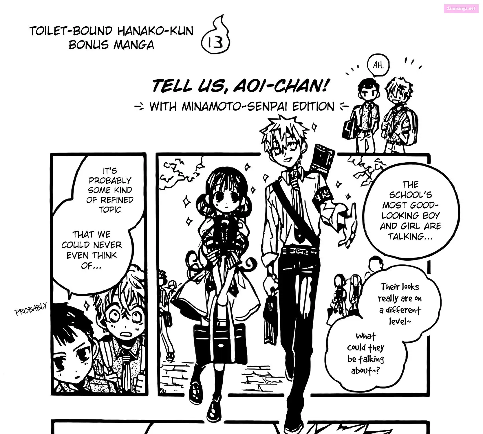 Toilet-bound Hanako-kun Kainu Manga Chapter 70.5 Page 73