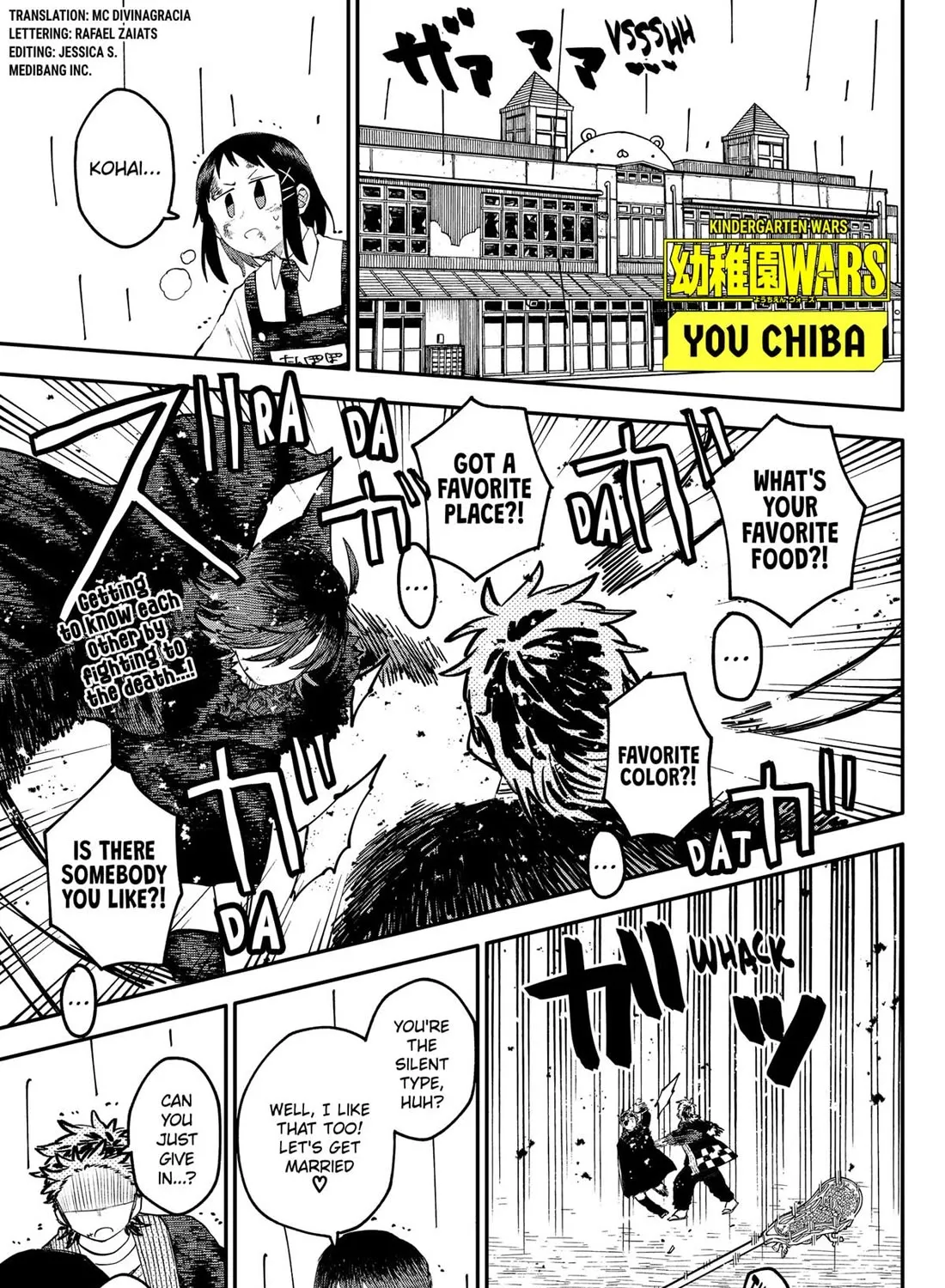 Kindergarten Wars Kainu Manga Chapter 102 Page 1