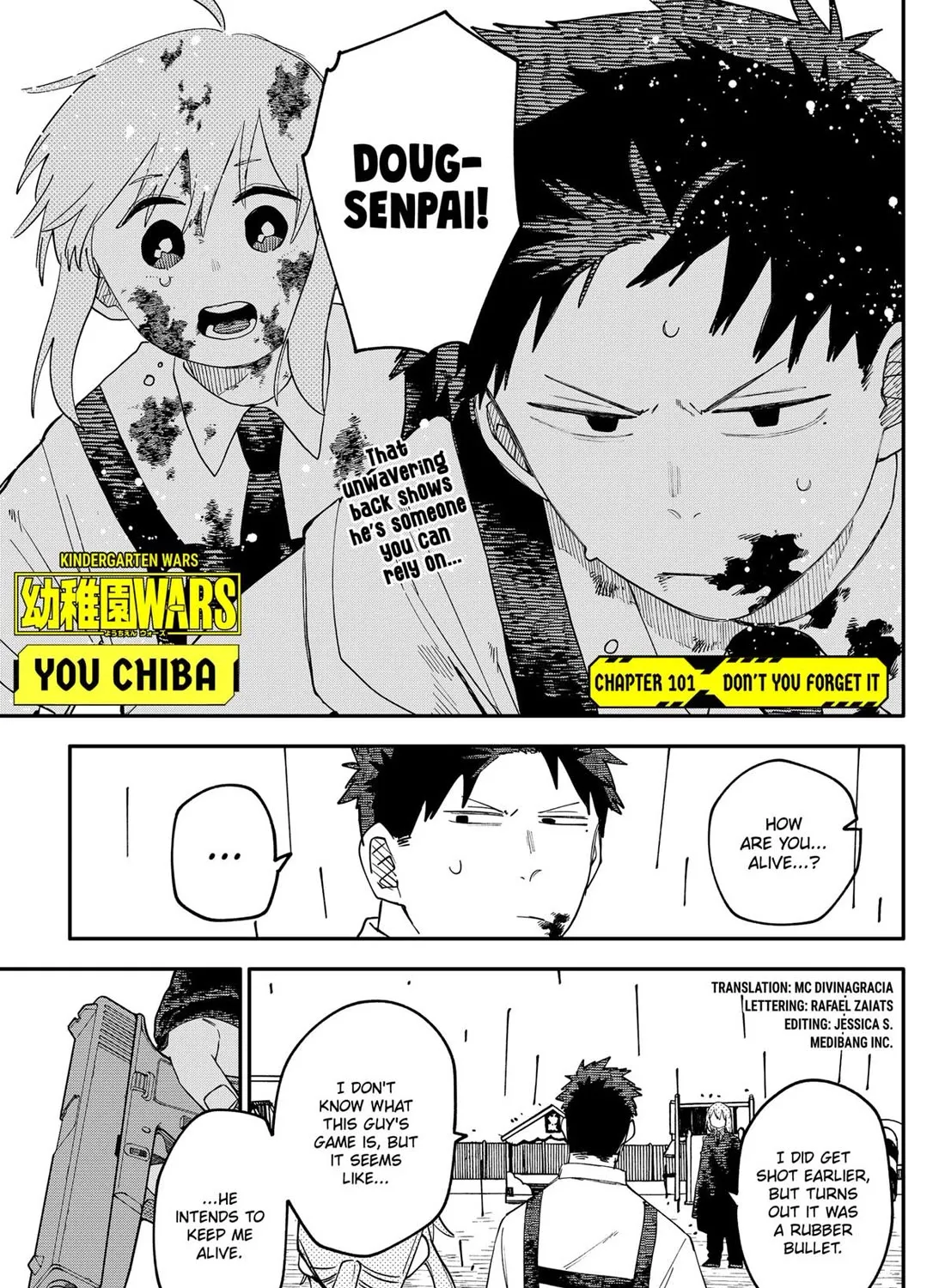 Kindergarten Wars Kainu Manga Chapter 101 Page 1
