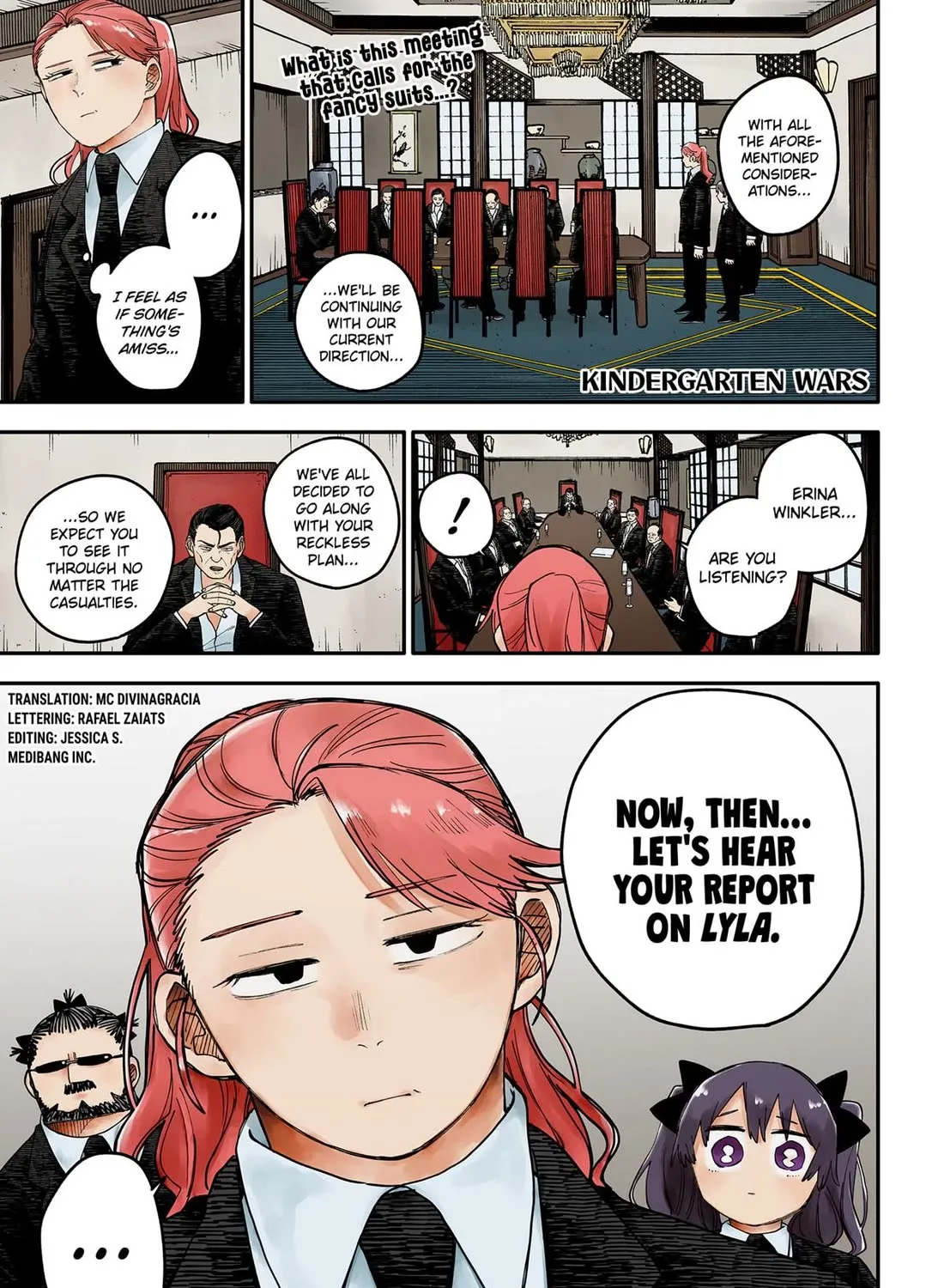 Kindergarten Wars Kainu Manga Chapter 100 Page 1