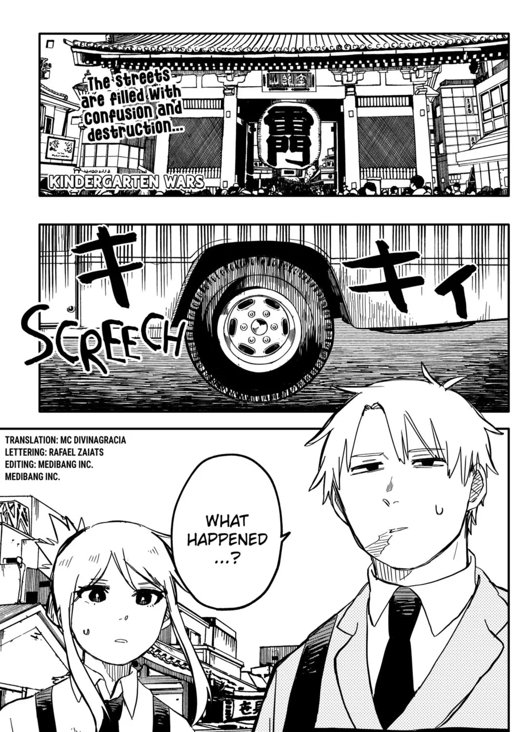 Kindergarten Wars Kainu Manga Chapter 36 Page 1
