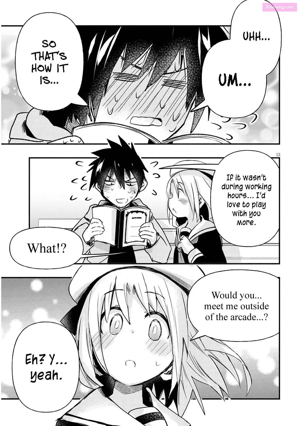 GaCen Shoujo to Ibunka Kouryuu Kainu Manga Chapter 8 Page 13