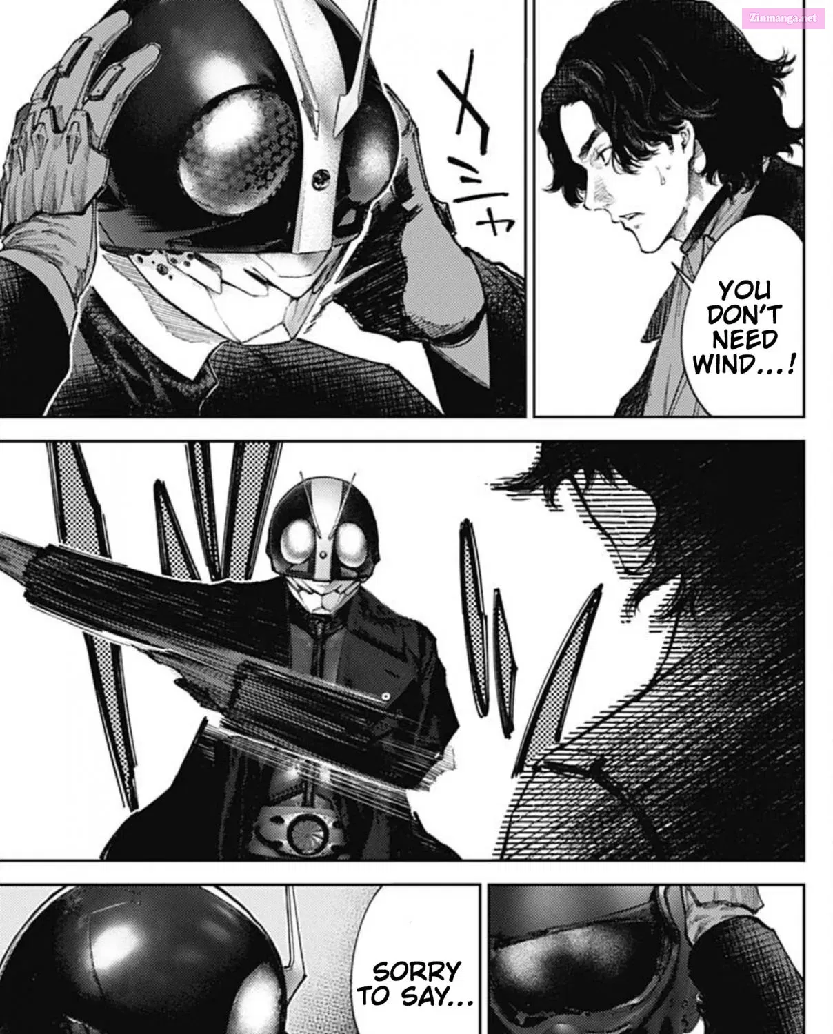 There is no true peace in this world -Shin Kamen Rider SHOCKER SIDE- Kainu Manga Chapter 77 Page 13