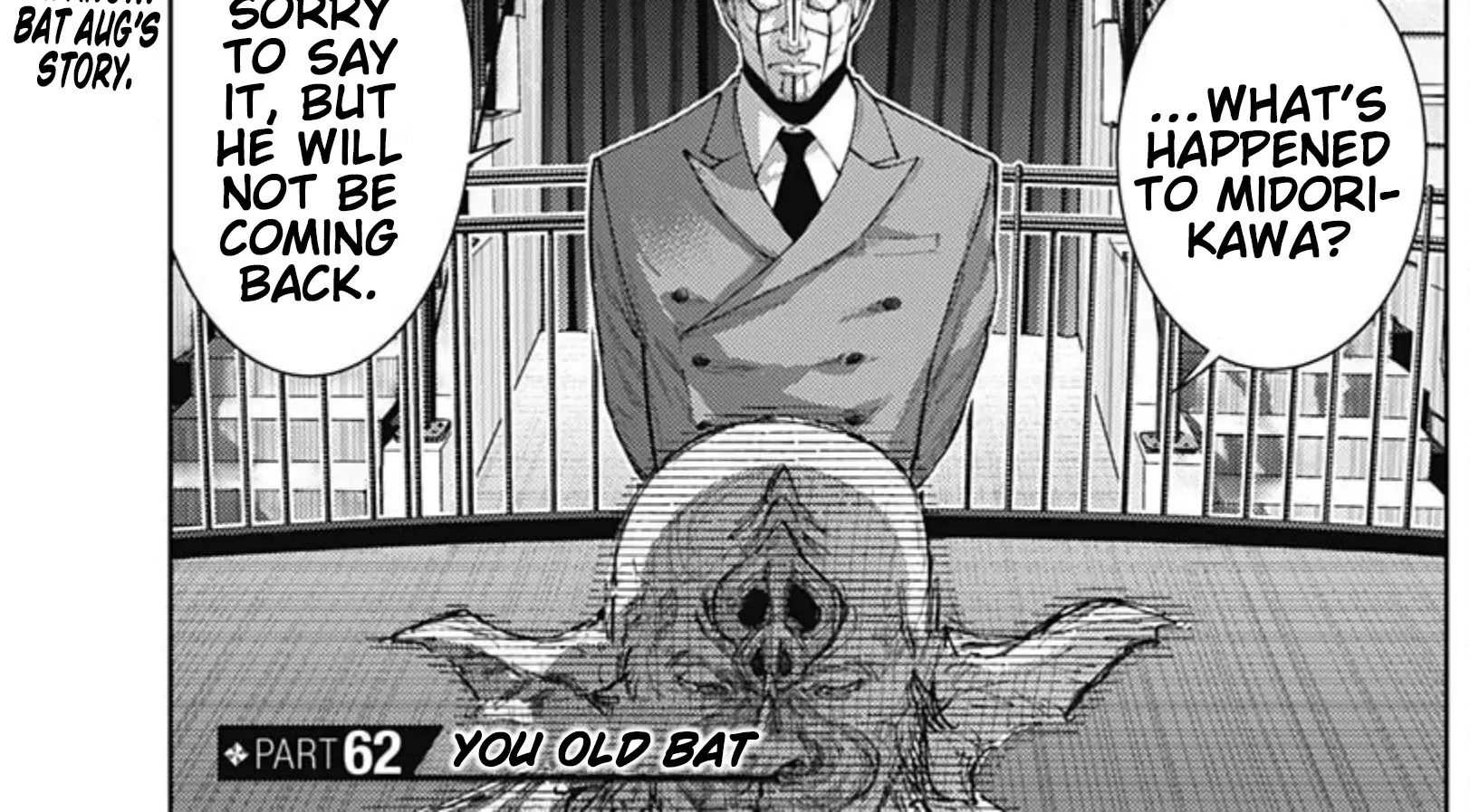 There is no true peace in this world -Shin Kamen Rider SHOCKER SIDE- Kainu Manga Chapter 62 Page 2