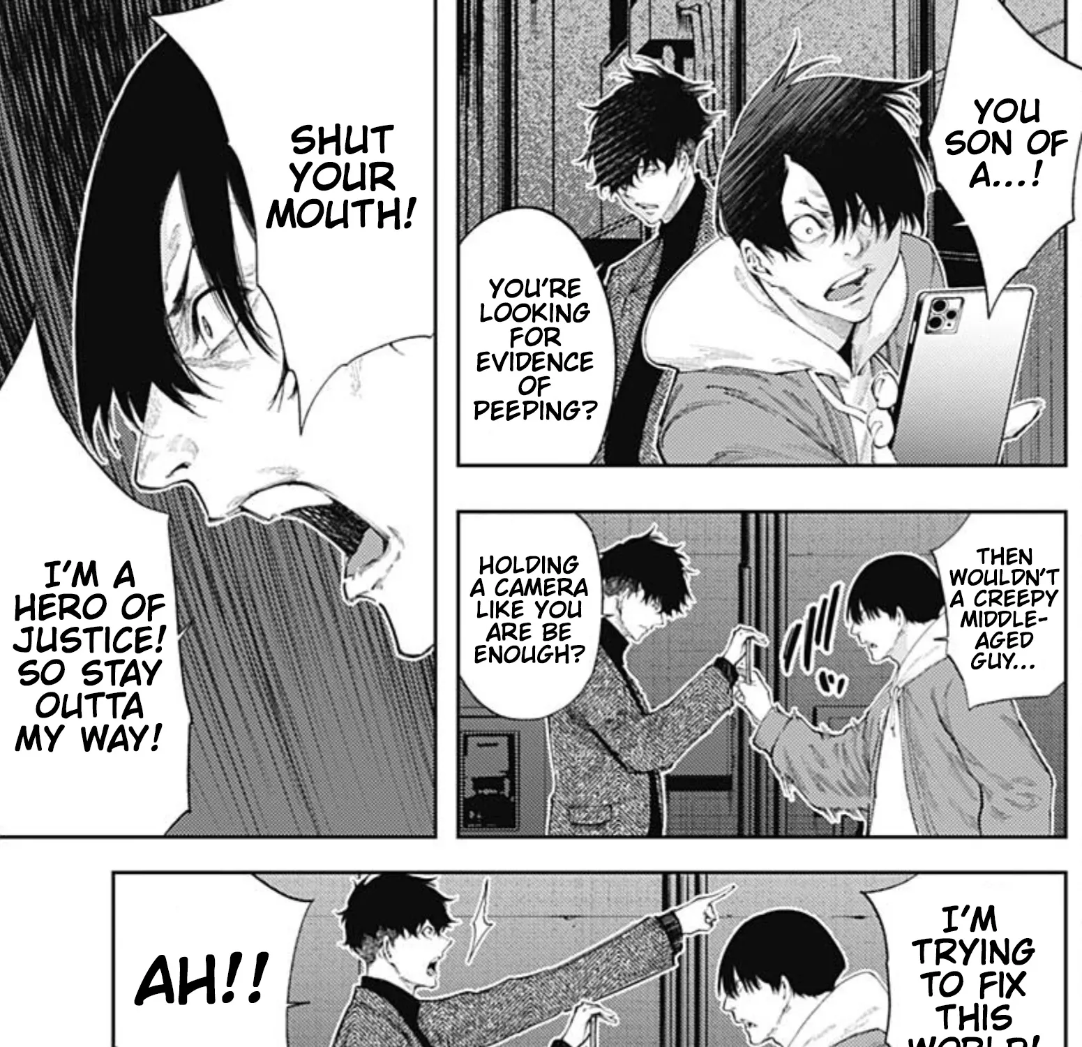 There is no true peace in this world -Shin Kamen Rider SHOCKER SIDE- Kainu Manga Chapter 41 Page 21
