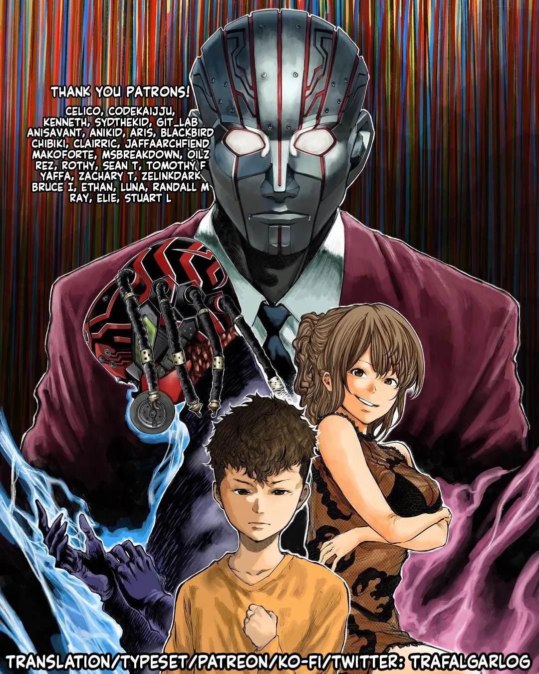 There is no true peace in this world -Shin Kamen Rider SHOCKER SIDE- Kainu Manga Chapter 34 Page 37