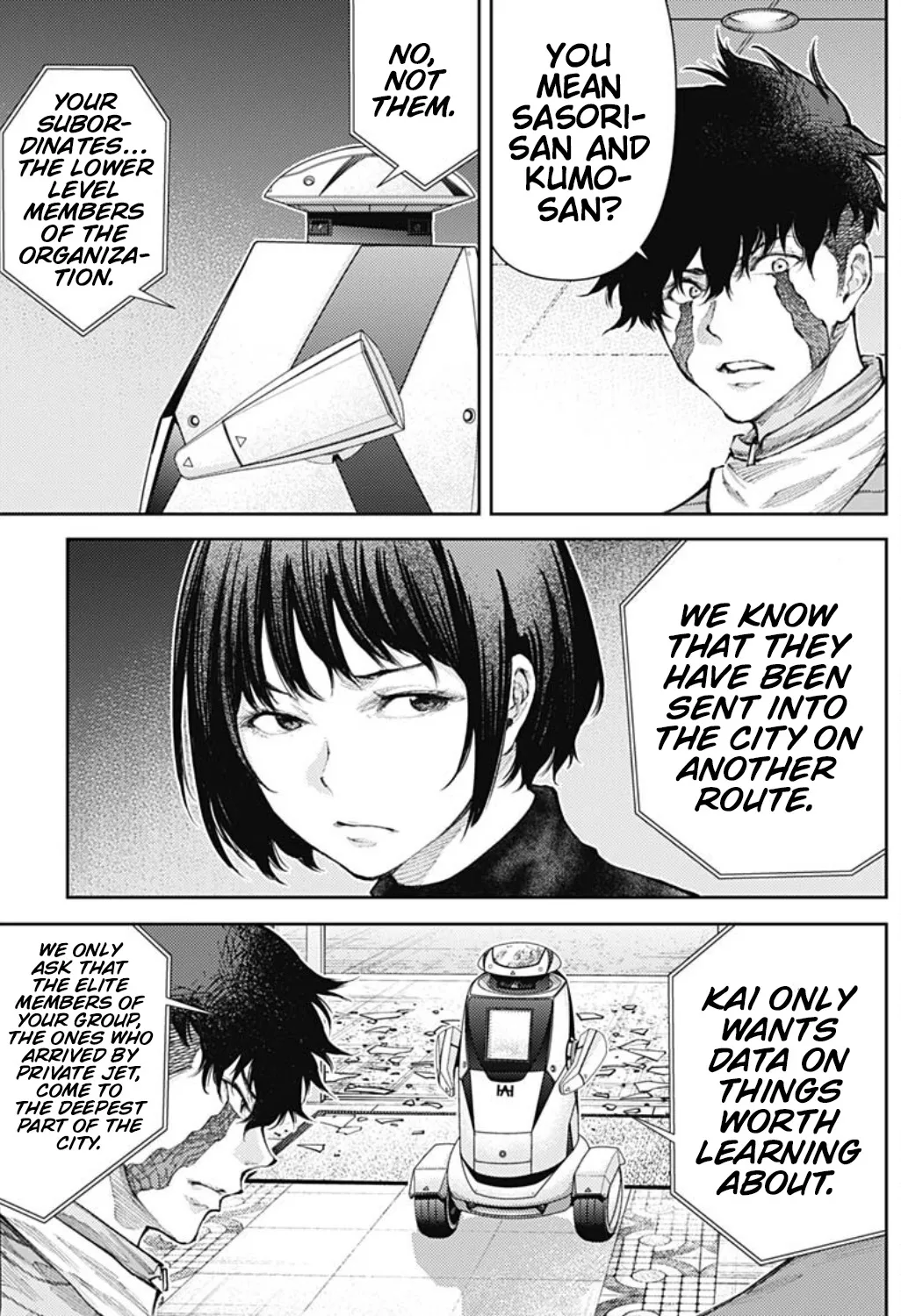 There is no true peace in this world -Shin Kamen Rider SHOCKER SIDE- Kainu Manga Chapter 23 Page 29