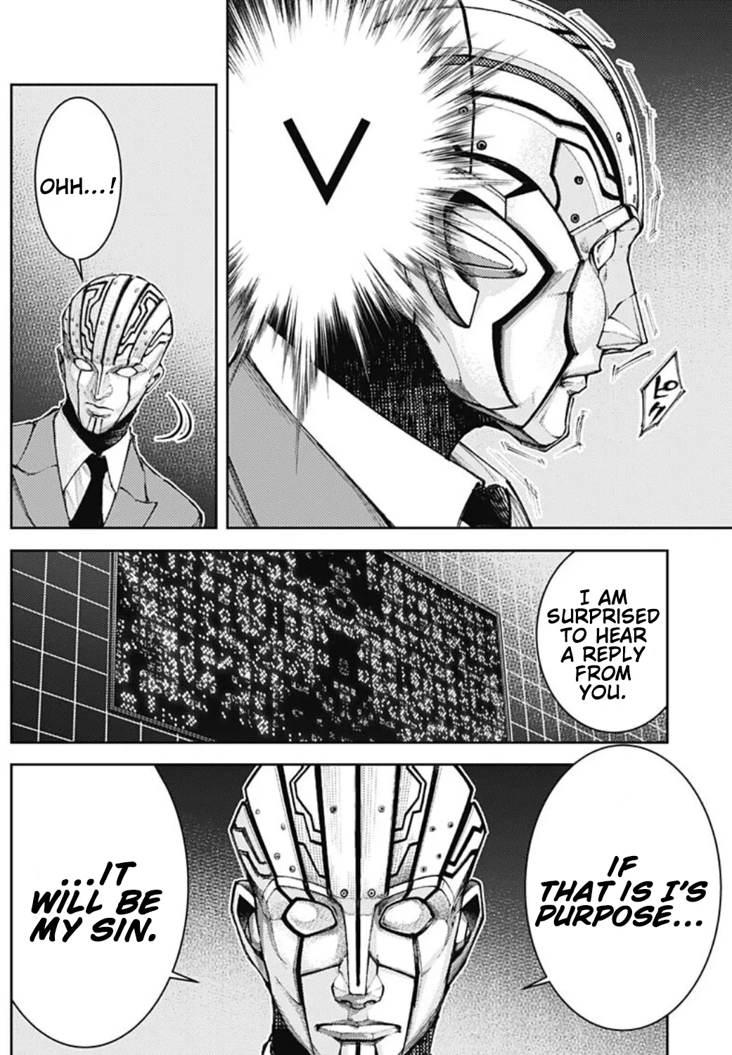 There is no true peace in this world -Shin Kamen Rider SHOCKER SIDE- Kainu Manga Chapter 18 Page 3