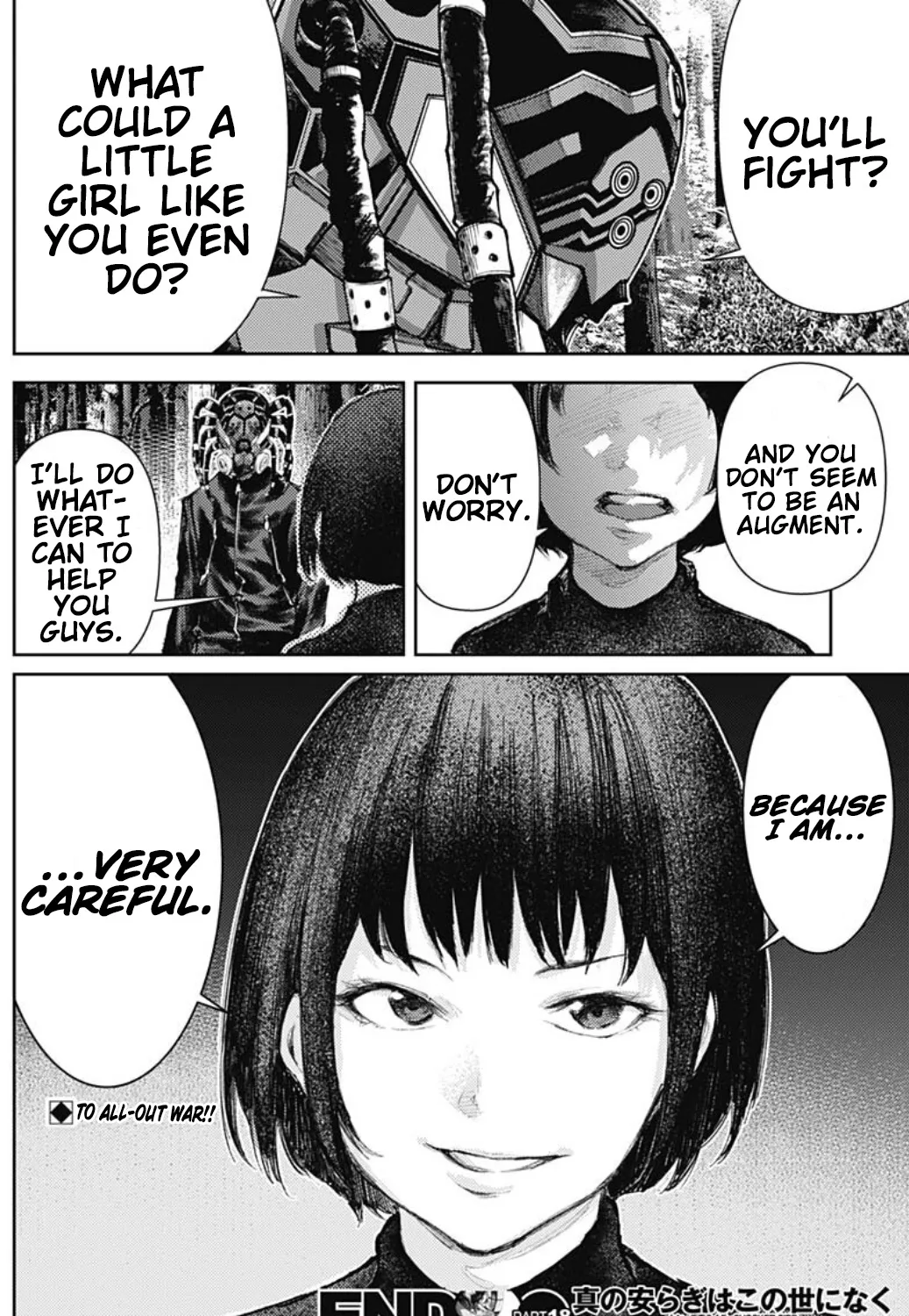 There is no true peace in this world -Shin Kamen Rider SHOCKER SIDE- Kainu Manga Chapter 18 Page 35