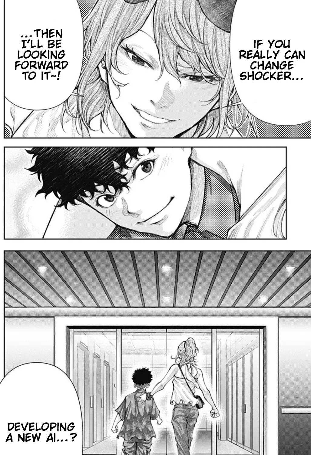 There is no true peace in this world -Shin Kamen Rider SHOCKER SIDE- Kainu Manga Chapter 14 Page 7