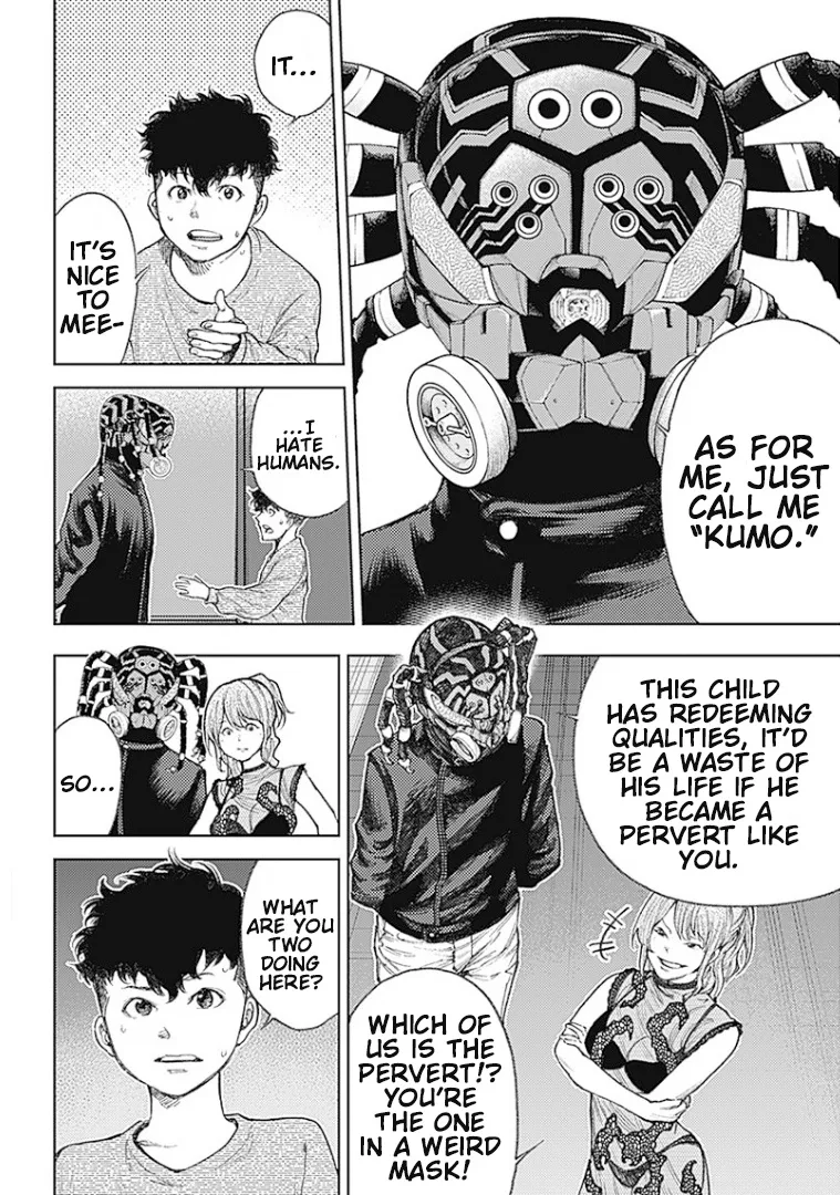 There is no true peace in this world -Shin Kamen Rider SHOCKER SIDE- Kainu Manga Chapter 2 Page 12