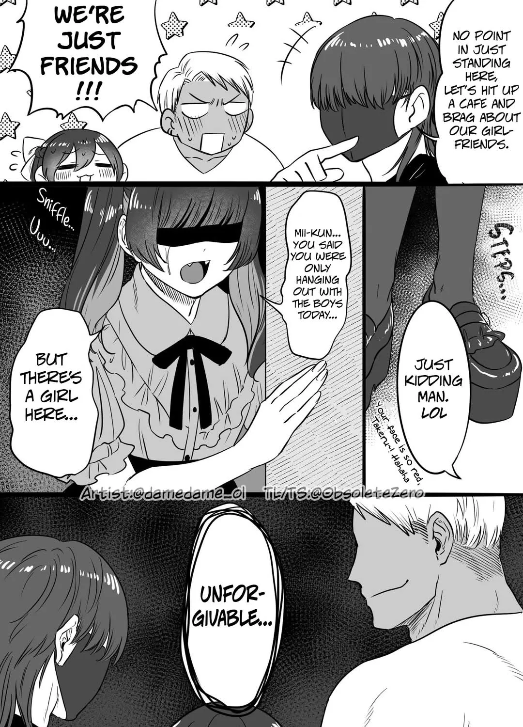 Charao-kun to Seiso-chan Kainu Manga Chapter 48 Page 3