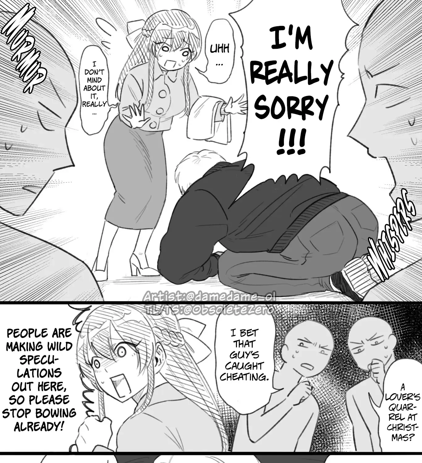 Charao-kun to Seiso-chan Kainu Manga Chapter 40 Page 1