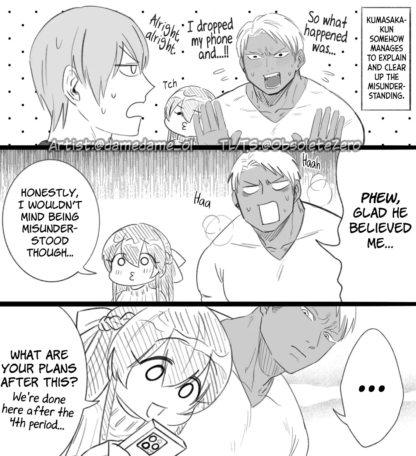 Charao-kun to Seiso-chan Kainu Manga Chapter 36 Page 1