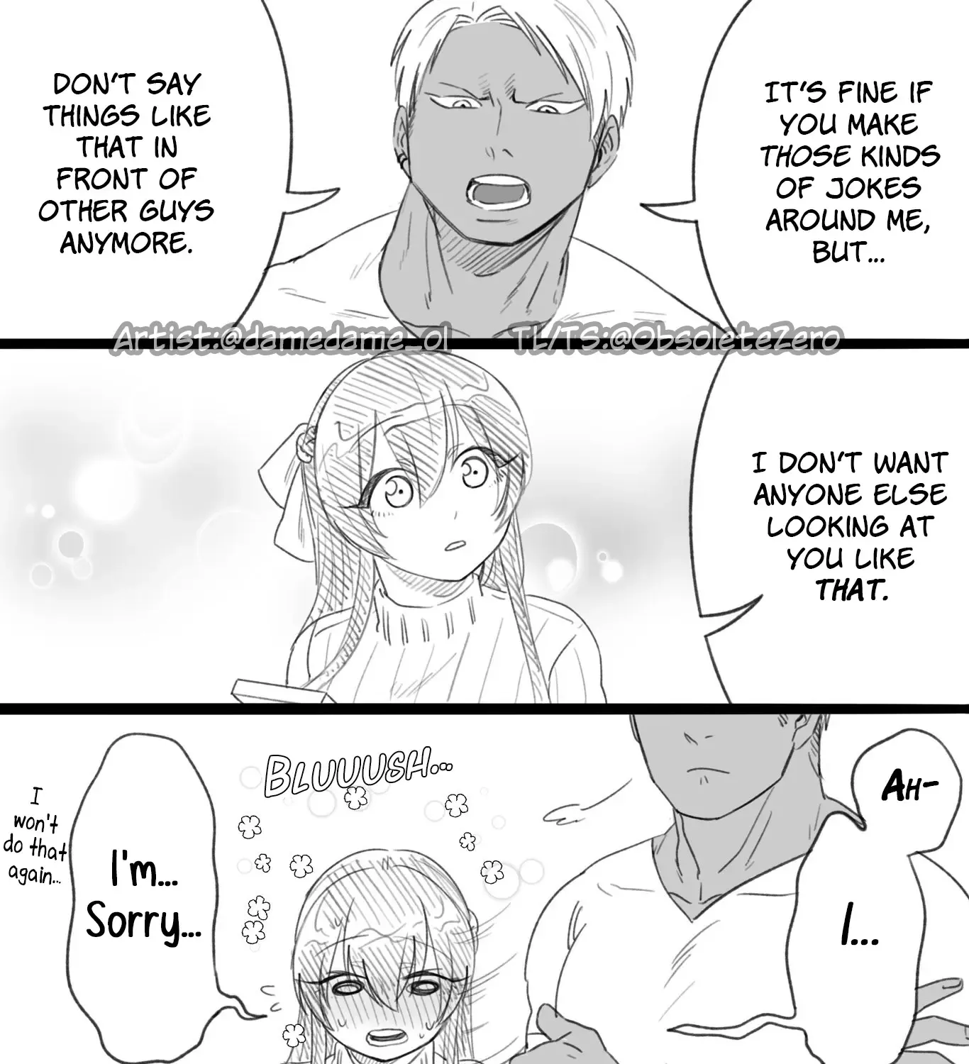 Charao-kun to Seiso-chan Kainu Manga Chapter 36 Page 3