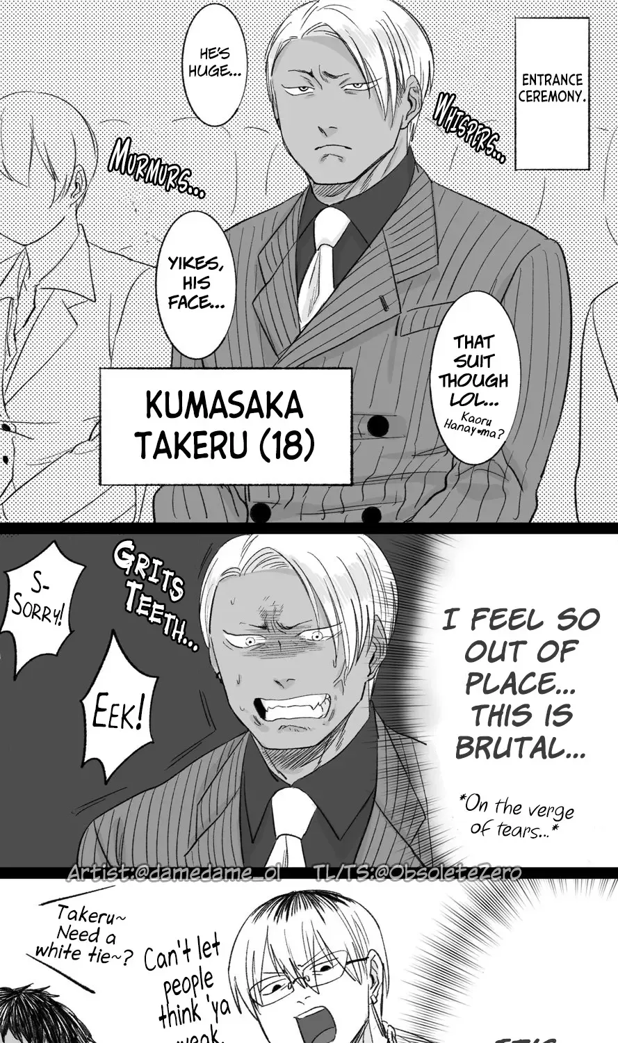 Charao-kun to Seiso-chan Kainu Manga Chapter 7.2 Page 1