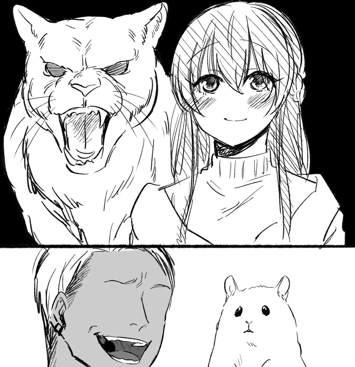 Charao-kun to Seiso-chan Kainu Manga Chapter 2.1 Page 1
