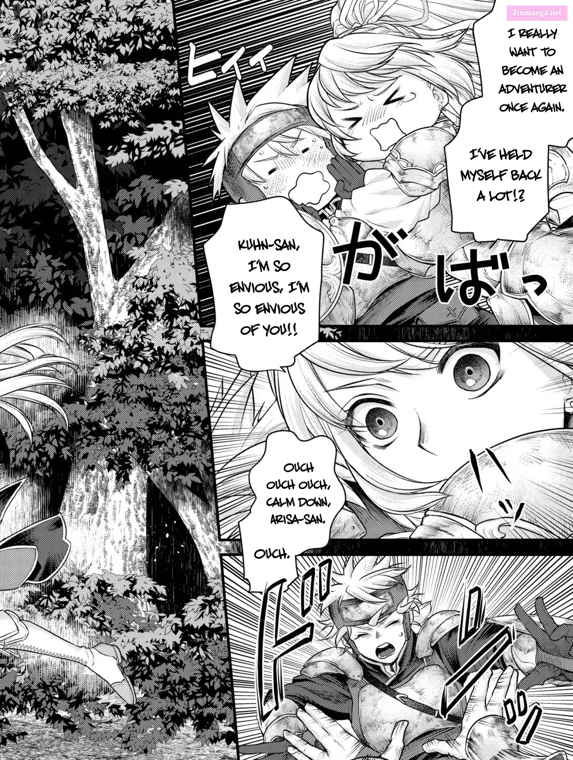 Kikori no Isekai Tan ~Tensei shita Shounen wa, Ono 1-pon de Nariagaru~ Kainu Manga Chapter 11 Page 50