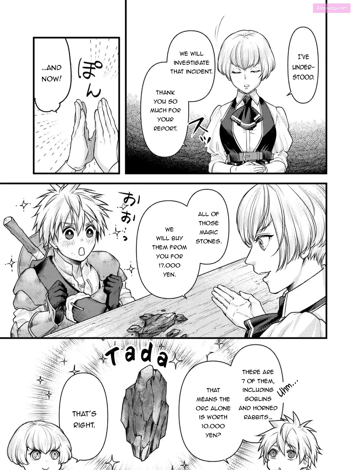 Kikori no Isekai Tan ~Tensei shita Shounen wa, Ono 1-pon de Nariagaru~ Kainu Manga Chapter 6 Page 12